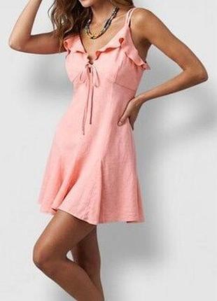 Классный розовый короткий сарафан из льна и вискозы zara
💫💫💫💫💫💫💫💫💫💫💫💫💫