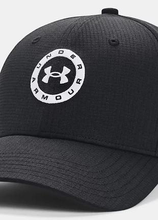 Кепка under armour полиэстер osfm черная мужская (719794)