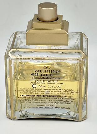 Жидкость! ретро парфюма valentino gold edp, 55 мл с 100 мл (выпуск 2004 года), оригинал,як на фото