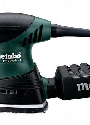 Дельташлифмашина metabo fms 200 intec (600065500) : 200вт, 26000 кол/мин вибрационная шлифмашина mik26