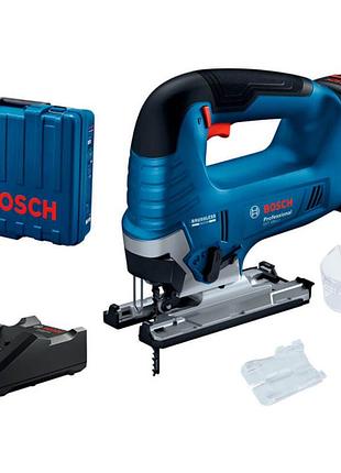 Професійний акумуляторний лобзик bosch gst 185-li solo : з акб 18v 4.0ah ,глибина різу 125мм mik26