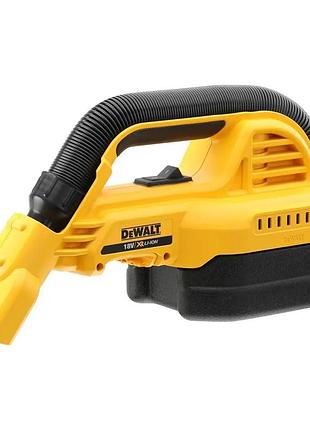 Профессиональный пылесос аккумуляторный dewalt dcv517n : без акб, объем 1.9л, шланг 1м (dcv517n) mik26