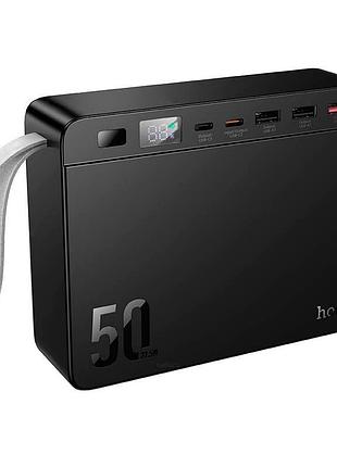 Power bank hoco j166 50000mah, pd20w+22.5w, black, 1.030kg