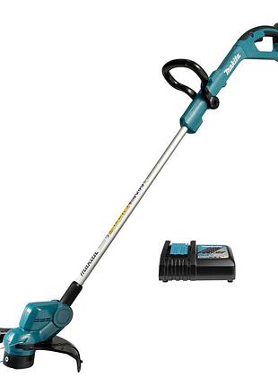 Профессиональный аккумуляторный триммер makita dur193rf: с акб 18v 3.0ah (dur193rf) mik26