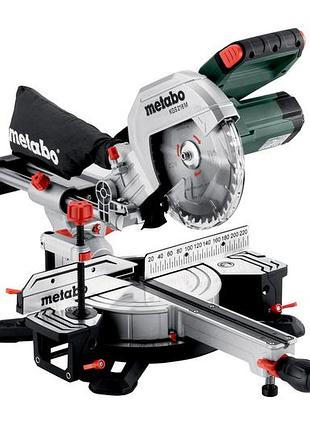 Професійна торцювальна пила з протяжкою metabo kgs 216 m new: 1500 вт, глибина різу 70мм, диск 216 x 30 мм, mik26