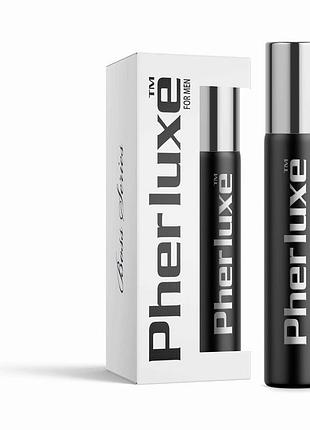 Духи для мужчин feromony-pherluxe black for men 33 ml spray sexstyle