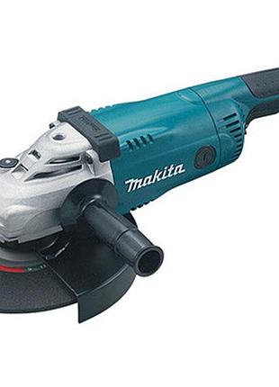 Потужна електрична кутова шліфмашина (болгарка) makita ga9020 : 2200 вт, 230мм mik26