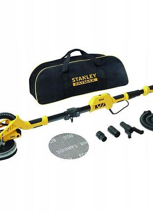 Шліфувальна машина для стін та стелі (жираф) stanley fatmax sfmee500s, 750 вт, 225 мм, з led підсвіткою mik26
