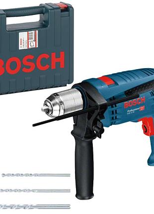Профессиональная дрель ударная bosch professional gsb 13 re : 600 вт, 1.8 нм, 12800 об/мин, 44800 уд/мин mik26