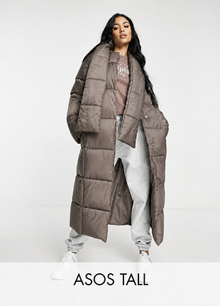 Стильное пальто пцффер asos disign