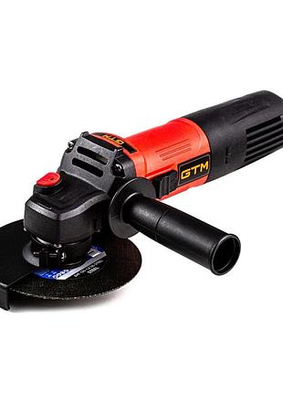 Мощная угловая шлифмашина gtm ag125/850 : 850 вт, круг 125мм (2566) mik26