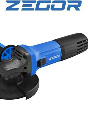 Мощная угловая машина шлифовальная zegor gbs125-720se : диск 125мм (gbs125-720se) mik26