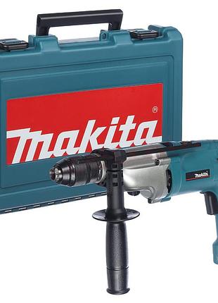 Професійна дриль електрична ударна (електродриль) makita hp2071 : 1010 вт (hp2071) mik26