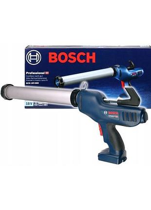 Аккумуляторный пистолет для герметика bosch gcg 18v-600 18 в, 3,5 кн, 600 мл, без акб и зу mik26