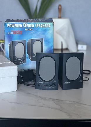Активні комп'ютерні колонки rollmaster ls-200