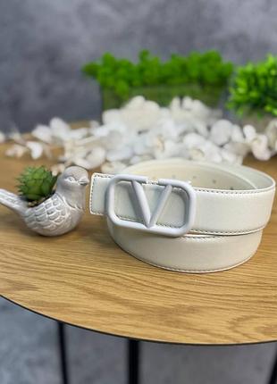 Шкіряний ремінь valentino