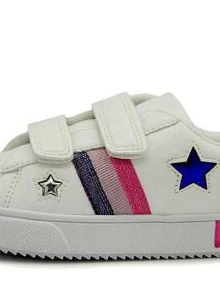 Кеды для девочки biki белый (0836d white (29 (19 см)))