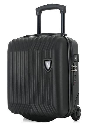 Валіза для подорожей semi line 16" (xs) black (t5984-2)