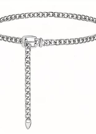 Пояс металлический женский (длина 115 см.) арт. 08989