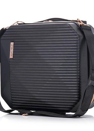 Бьюті-кейс semi line 12l black (t5821-2)