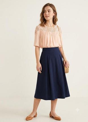 Блуза нюхового кольору zara
