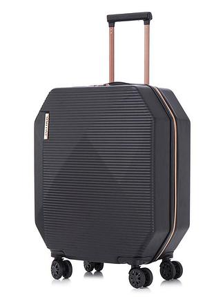 Валіза для подорожей semi line 24" (m) black (t5821-4)