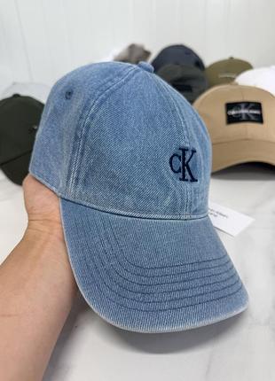 Жіноча кепка calvin klein джинс бейсболка
