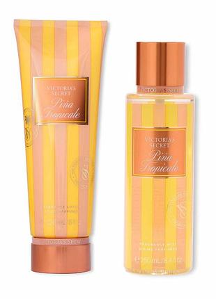 Парфумований набір для тіла pina tropicale victoria's secret лосьйон і міст