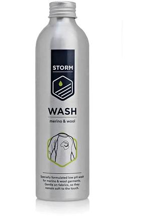 Засіб для прання шерсті storm merino and wool wash (wash in) 225ml
