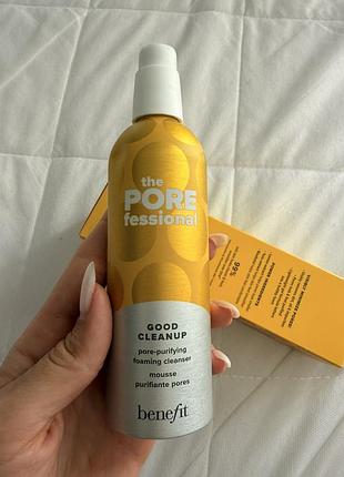 Пінка для вмивання benefit the porefessional good cleanup foaming cleanser 147 мл