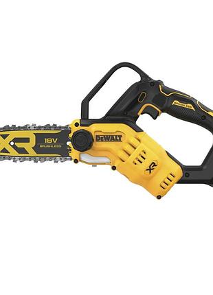 Професійна міні-пилка ланцюгова акумуляторна безщіткова dewalt dcmps520n : без акб, шина 20см (dcmps520n) mik26