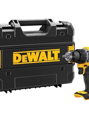 Дриль-шурупокрут акумуляторний безщітковий dewalt dcd794nt 18 в, 74 н·м, без акб і зп, tstak mik26