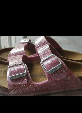 Биркенштоки ортопедичні шльопанці шльопки birkenstock arizona gils 32 рожеві біркенштоки взуття б у