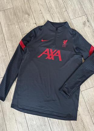 М | футбольна тренувальна кофта nike fc liverpool
