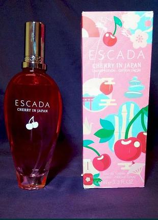 Escada cherry in japan туалетна вода 100 мл limited 2021