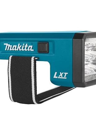 Фонарь аккумуляторный makita dml186 18в lxt led 35 лм ремешок (без акб и зу) mik26