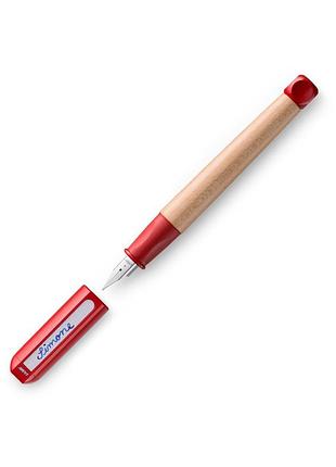 Перьевая ручка lamy abc красный, перо lh для левшей (4000072)