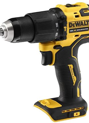 Дрель-шуруповёрт аккумуляторная бесщеточная ударная dewalt dcd709n: 65 нм, без акб 18 в xr li-lon mik26