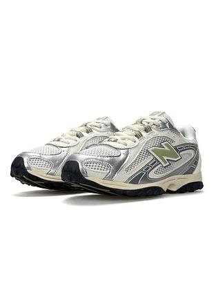 New balance 204l white metallic beige