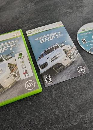 Диск need for speed shift (xbox 360)