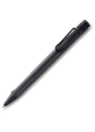 Шариковая ручка lamy safari матовый черный, стержень m m16 синий (4030237)
