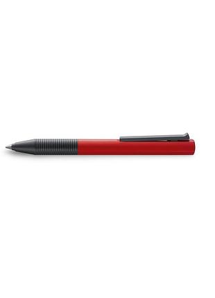 Ручка-роллер lamy tipo красная, стержень m66 1,0 мм черный (4031805)