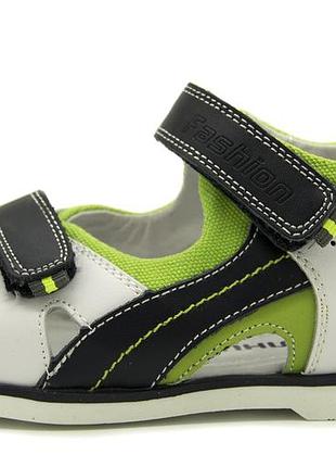 Сандалии для мальчика kimbo сине-зеленый (8bj821h blue-green (22 (14,5 см))