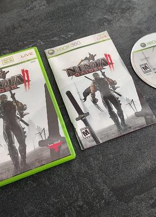 Диск ninja gaiden ii (xbox 360)