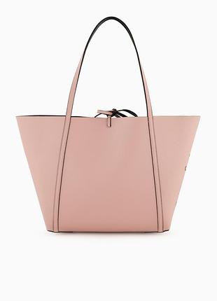 Двухсторонняя сумка шоппер armani exchange с кошельком