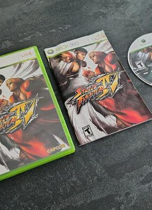 Диск street fighter iv (xbox 360)