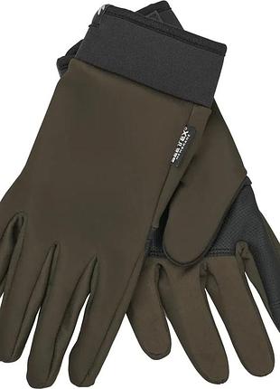 Мисливські рукавички чоловічі seeland target gloves green розмір xs/s