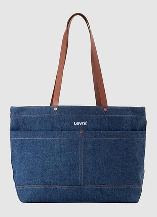 Сумка-шоппер levi's с логотипом