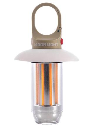 Фонарь кемпинговый falcon eye moonlight (500 lm) white led rechargeable type-c (fcl0029)