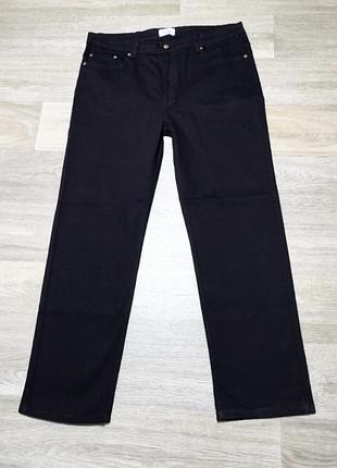 Мужские новые чёрные джинсы denim g-72 , размер по бирке - 40 .